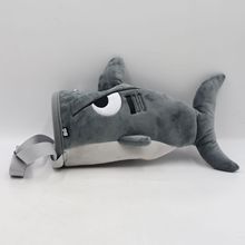 Shark Drawstring Climbing Chalk Bag with Plush Toy