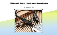 HiFi bass neckband headphones