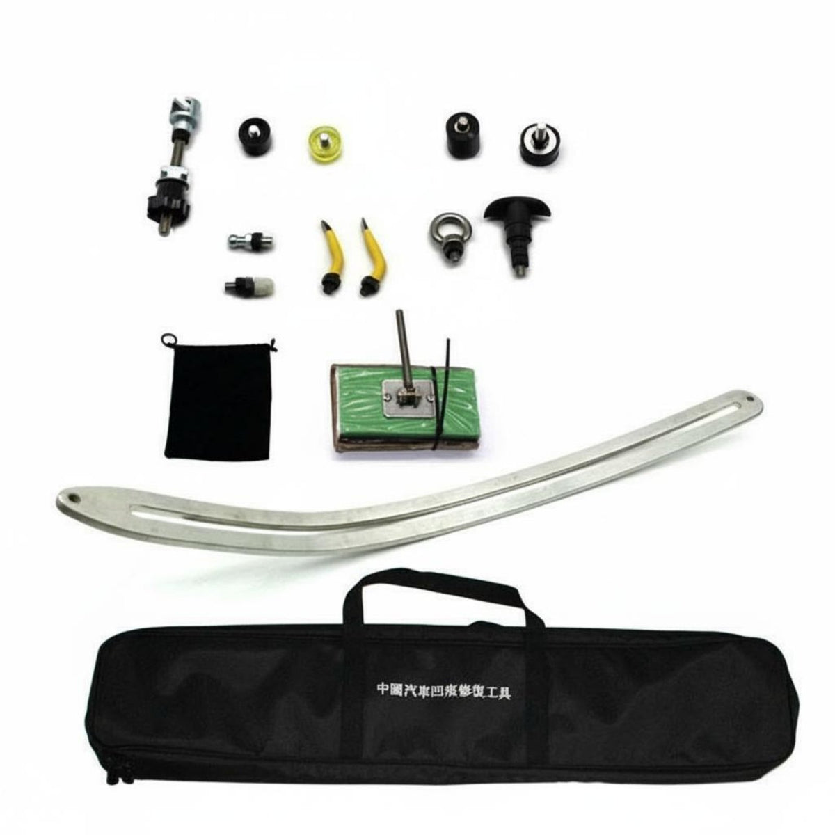 Slide Bar Ding Removal Set Preserves Original Paint Metal Reshaping Repair Kit Saves Time and Money Auto Body Lever Hook Kit for DIY Enthusiasts