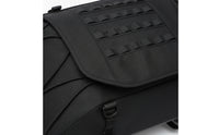 Motorcycle Tail Bag with Straps Strap-Mount Motorcycle Rear Seat Bag Large Capacity for Motorcyclists, Commuters