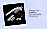 Aluminum casement handle lock