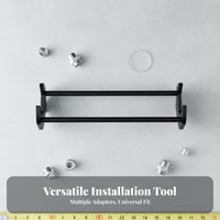 DIY-Friendly Multi-Head Sink Installer Long-Lasting Multi-Head Faucet Installer accessibleSlot Design Basin Wrench Anti-Slip Grip for Plumbers, Maintenance Workers, Homeowners, Bathroom, Home Repair, Kitchen