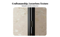 Foldable Design Multi-Panel Floral Partition Movable 4-Panel Room Divider Elegant Design Privacy Screen Easy Assembly for Interior Designers, Business Owners, Entrance Hall, Guesthouse, Apartment, Restaurant