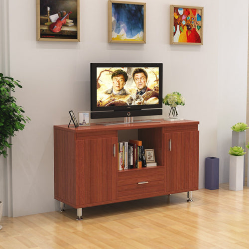 Contemporary Television Cabinet Compact Floor TV Cabinet Sturdy Construction Small Entertainment Center with Versatile Storage and Durable Material Suitable for Gift Giving Home Decoration Bedroom Organization Living Room Furniture Hallway Storage