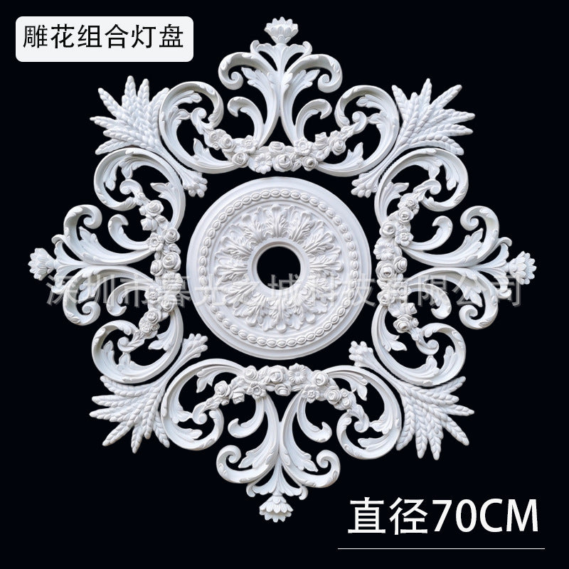 Wht Mosaic Ceiling