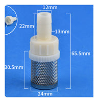 Water Pump Intake Filter Sediment Filtration Hose Inlet Filter Screen for Pond