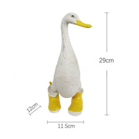 Duck Garden Ornament Gift Idea Resin Duck Statue Textured