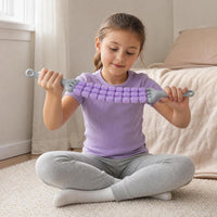 KDST Kids 4-Row Roller Massager for Muscle Relaxation and Sensory Training