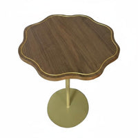 Ribbon Base Side Table Nordic design Indoor Furniture Movable for Reception Area