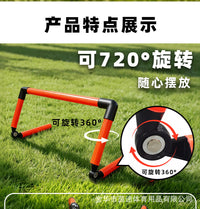 工厂直发可拆卸跨栏足球训练障碍物跨栏架体能训练器材可调节跨栏