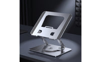 Laptop Stand Ergonomic Laptop Stand with Rotating Base Non-Slip for Professionals, Students