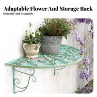 Eave-Shaped plant holder Vintage design Decorative Awning Weather-Resistant