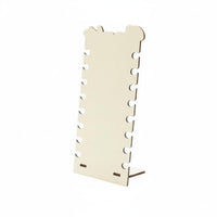 Wooden Braiding Disc Plate Handmade Round Braiding Disc Portable Craft Supply for Crafters, Kids