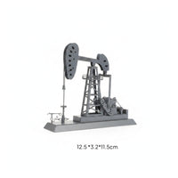 HO Scale Oil Oil Rig Model Kit Cardboard Rig Model DIY Oil Oil Rig Kit Decorative for Dioramas