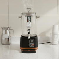 Automatic Steam Tea Brewer Fast Boiling Electric Tea Brewer Beverage Warmer Dispenser Boil-Dry Protection for Restaurant
