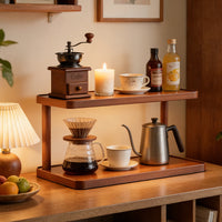 Tabletop Storage Rack Multi-layer Organizer for Cups and Mugs, Small Desktop Shelf