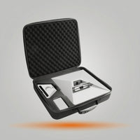 Hard-Sided receiver Case Lightweight Storage Bag with Handle Reinforced Travel Organizer for Journeyers