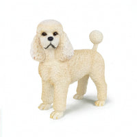 Poodle Figurine Whimsical Poodle Statue Long-Lasting for Living Room, Entryway