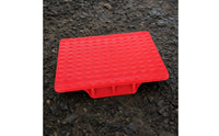 Support Base with Square Base Low-Profile Textured for Outdoor Recovery