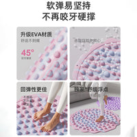 超慢跑指压板足底按摩脚垫通经络室内原地脚踩脚EVA向日葵趾压板