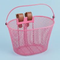Smooth Handlebar Basket with Straps Removable Bike Basket with Handle Long-Lasting Ergonomic for Toddlers