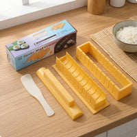 4 Pieces Sushi Making Tool Set Multi-Piece Sushi Shaper Set Round