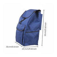 Shopping Trolley Replacement Bag Easy to Attach Folding Trolley Bag Long-Lasting