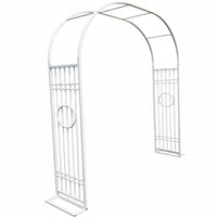 1 Piece Climbing Plant Archway Metal Garden Arbor Sturdy Plant Trellis Weather Resistant Iron Construction for Gardeners DIY Enthusiasts Backyard Patio Yard