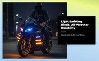 Waterproof LED motorcycle turn signal