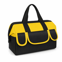 Canvas Tool Bag Portable Tool Bag with Shoulder Strap Reinforced for Handymen