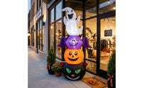 Inflatable Stack Stacked Inflate Ghost Yard Ghost Decoration Tall for Porch