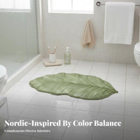 Absorbent Floor mat fast-drying Bath Rug Non-Slip Bottom for Laundry Room, Seniors