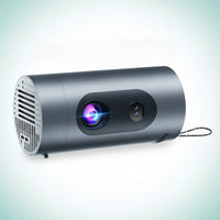 Portable Mini Display Device Compact Cylindrical Display Device Handheld Electronics for Mobile Users, Home Theater
