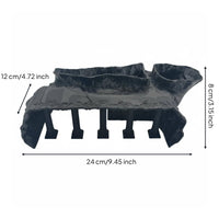 Roman Column Aquatic Tunnel Freshwater and Saltwater Safe Natural Aquatic
