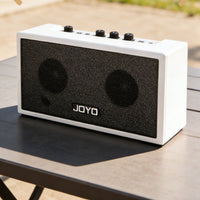 Built-in Battery Electric Guitar Amp Plug-and-Play Bluetooth Guitar Amp Two Channel Practice Amplifier for Outdoor Performance, Travel
