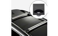 2 Pieces Recessed Strap Channel Foam Roof Pad High-Density Fabric Strapping Kayak Roof Pad Curved Rectangular Board Carrier Wear-Resistant