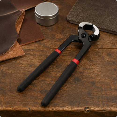 Angled Nail Puller Textured Grip Nail Puller Black Finish