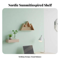 Geometric Display Ledge Nordic Design Plant Holder Hydroponic Planter