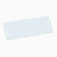 Face Guard Panel Protection Visor with Mounting Slots Streamlined
