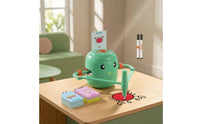 Drawing Robot with Cards Card-Guided Drawing Toy with Pens Doodle Bot Hands-on Painting Machine Educational for Children, Home