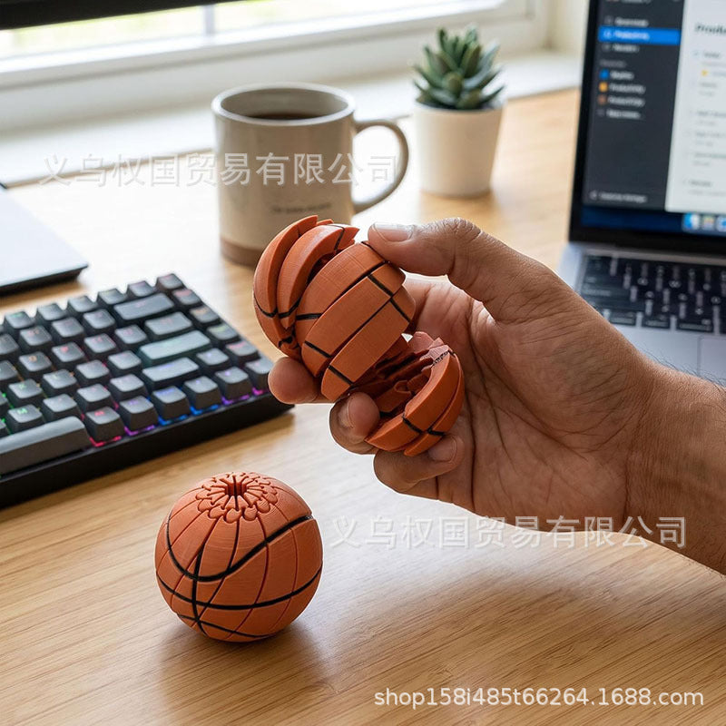 Baseball Fidget Ball Toy - Twist Decompression Desk Toy
