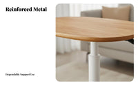 elevatingTop Side Table Space-Saving Household Furniture U-shaped based Base for Students