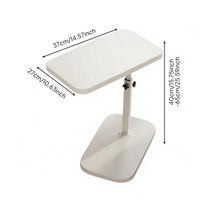 Height Adjustable Sofa Side Table Space Saving Adjustable C-Shaped Table