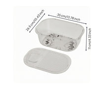 2 Pieces Laundry Basin with Washboard Two-Piece Washboard Set Removable