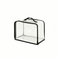 Handbag Storage Cover Clear Handbag Dust Bag with Zipper Dustproof for Shelf