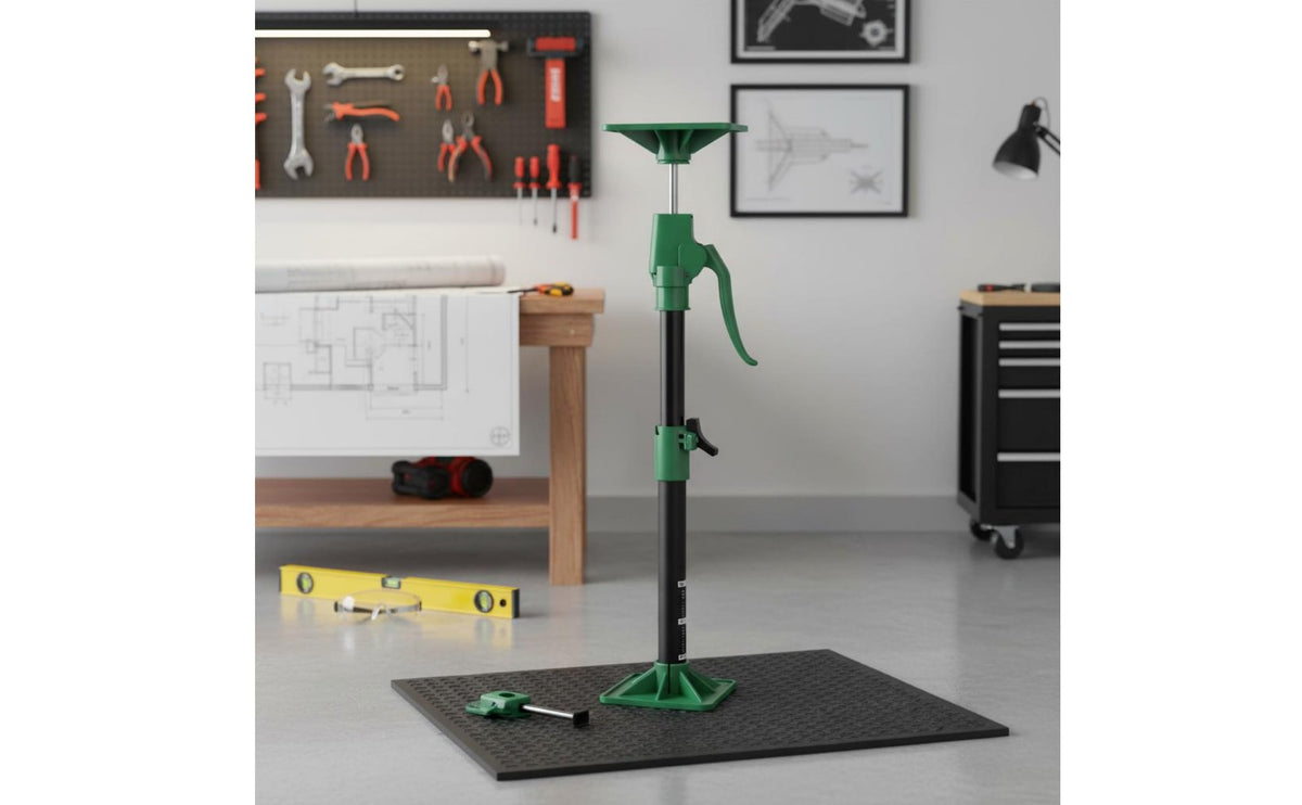 Telescopic Support Rod Labor Saving Adjustable Cabinet Jack Heavy Duty Third Hand Support Pole for Woodworkers, DIY Enthusiasts, Workshop