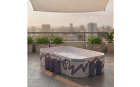 Rigid Wall Foldable Swimming Pool Framed Collapsible Swimming Pool Portable Stable for Garden