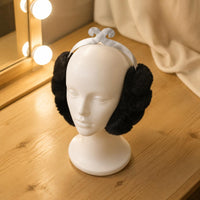 Character Headgear Easy to Put on Fuzzy Face Cover Hat for Photo, Party