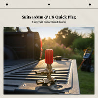 Extreme High Pressure Cleaning Pump Head 1812 1814, Separate Adjustable Valve, Inlet Outlet, Washer