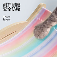 宠物曲面冰垫凉窝猫躺椅狗狗睡垫凉席舒适猫狗窝夏季降温行军床款